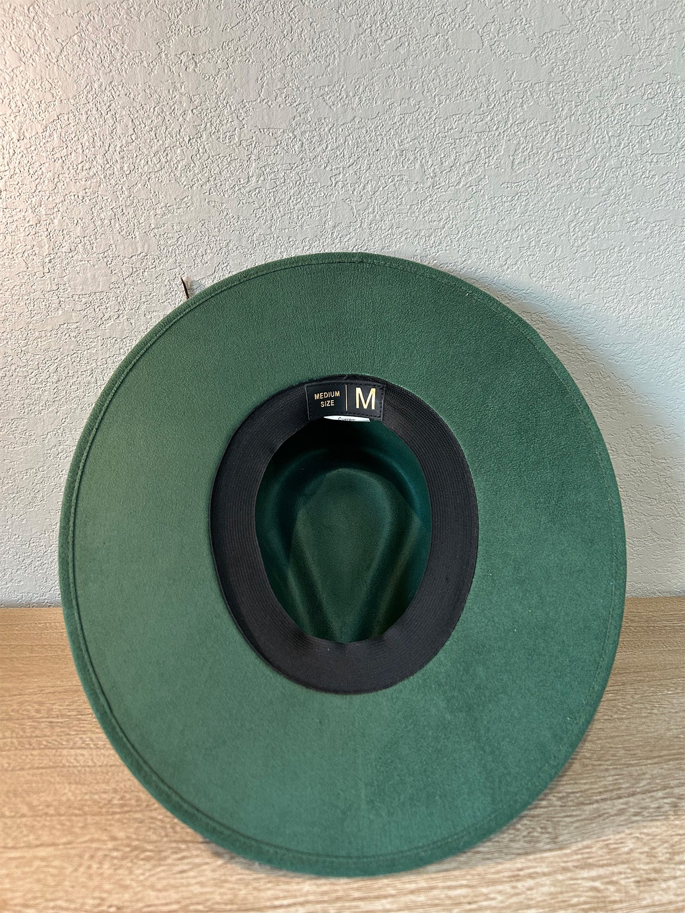 Forest Green Mountain Fedora Hat