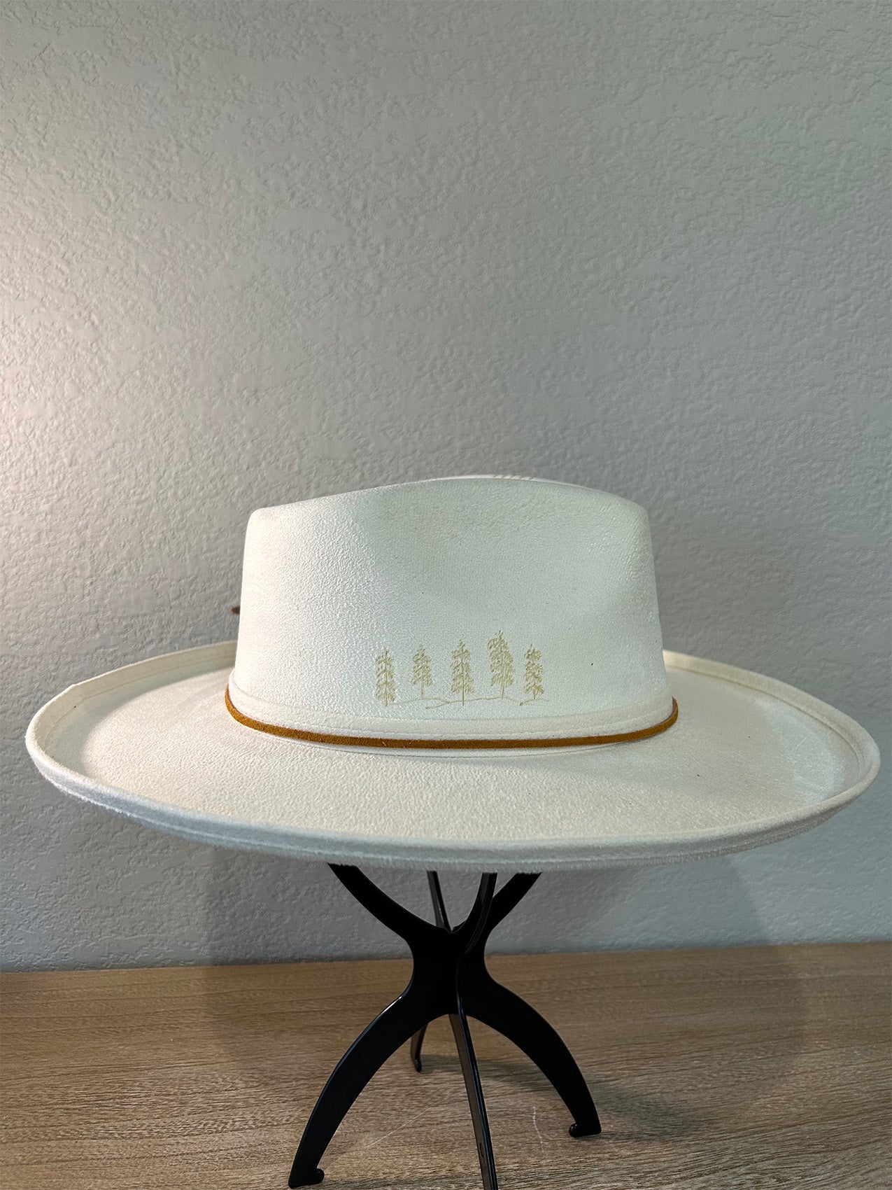 Ivory Mountain Fedora Hat
