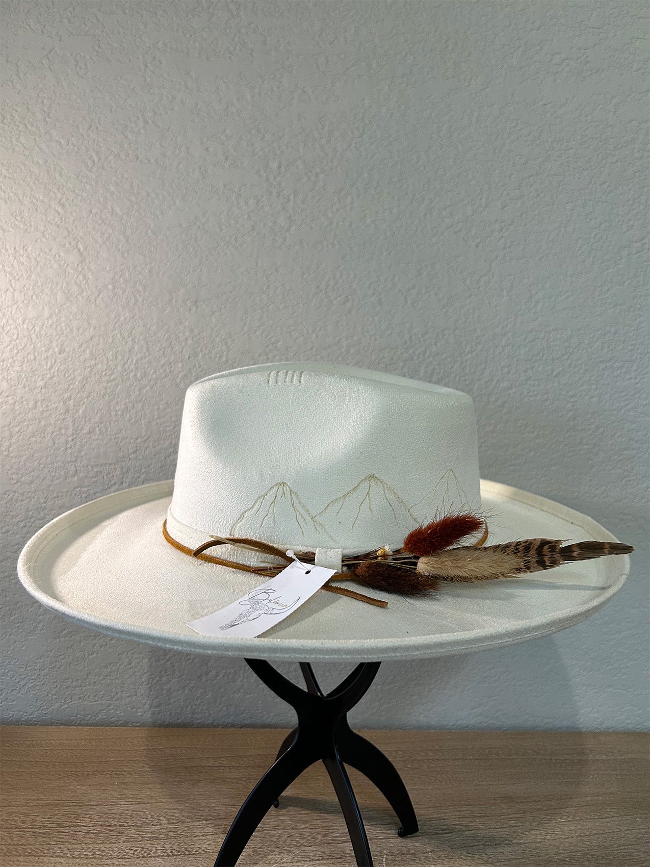 Ivory Mountain Fedora Hat